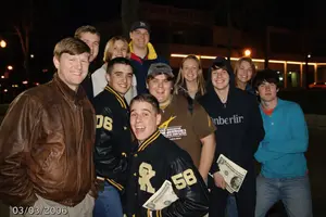 David's football team street witnessing