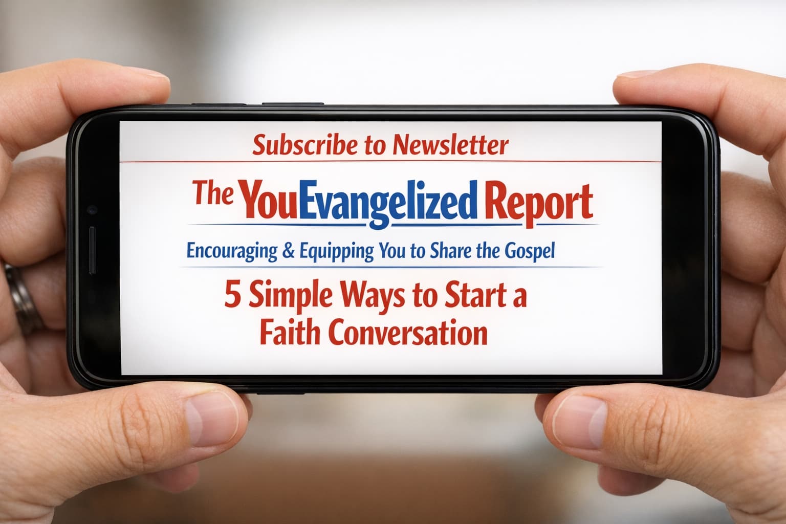 The YouEvangelized Report - Subscribe