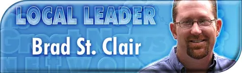 GNN Local Leader logo for Brad St. Clair, marking his graduation from the evangelism bootcamp and his leadership role.