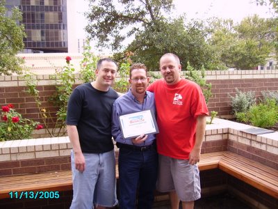 Brad St. Clair holding his Evangelism Bootcamp certificate, representing his hands-on training in gospel outreach.