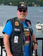 Brad St. Clair, CMA OCR Chaplain, focused on outreach and evangelism in the Springfield biker community, 2024-25.