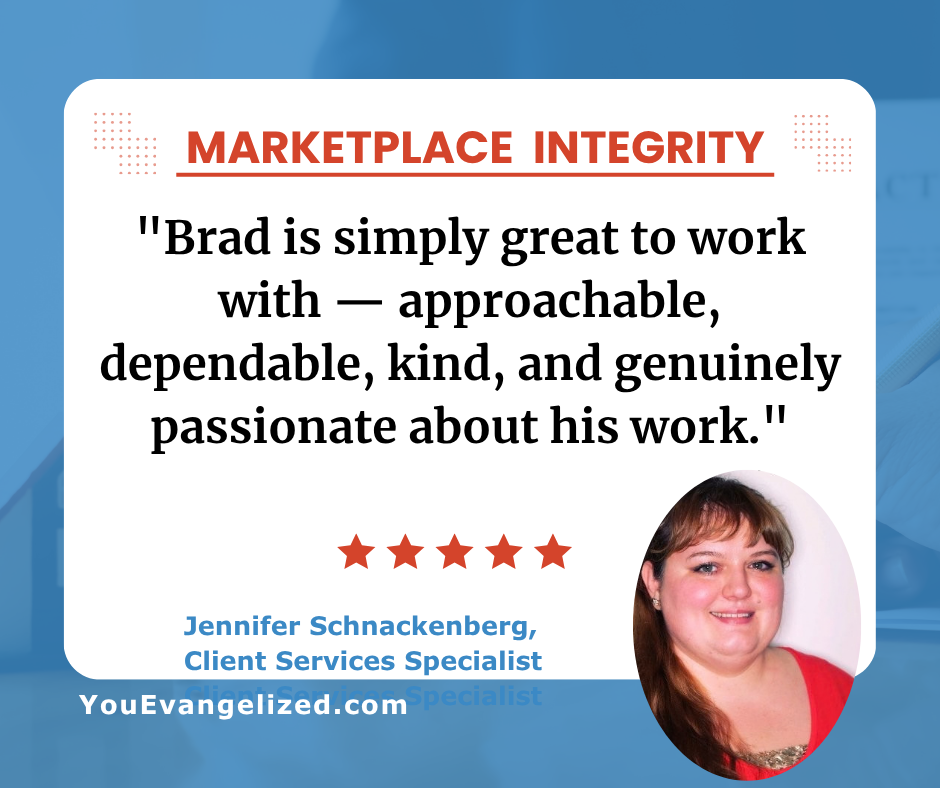Jennifer Schnackenberg testimony on Brad St. Clair being approachable, dependable, and kind